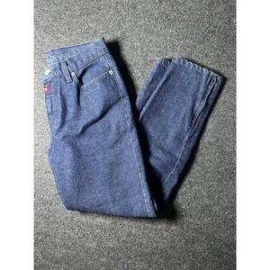 Polo Jeans Co Ralph Lauren Ankle Zip Jeans Dark Wash Slim Fit Size 2 5690WEZ1696